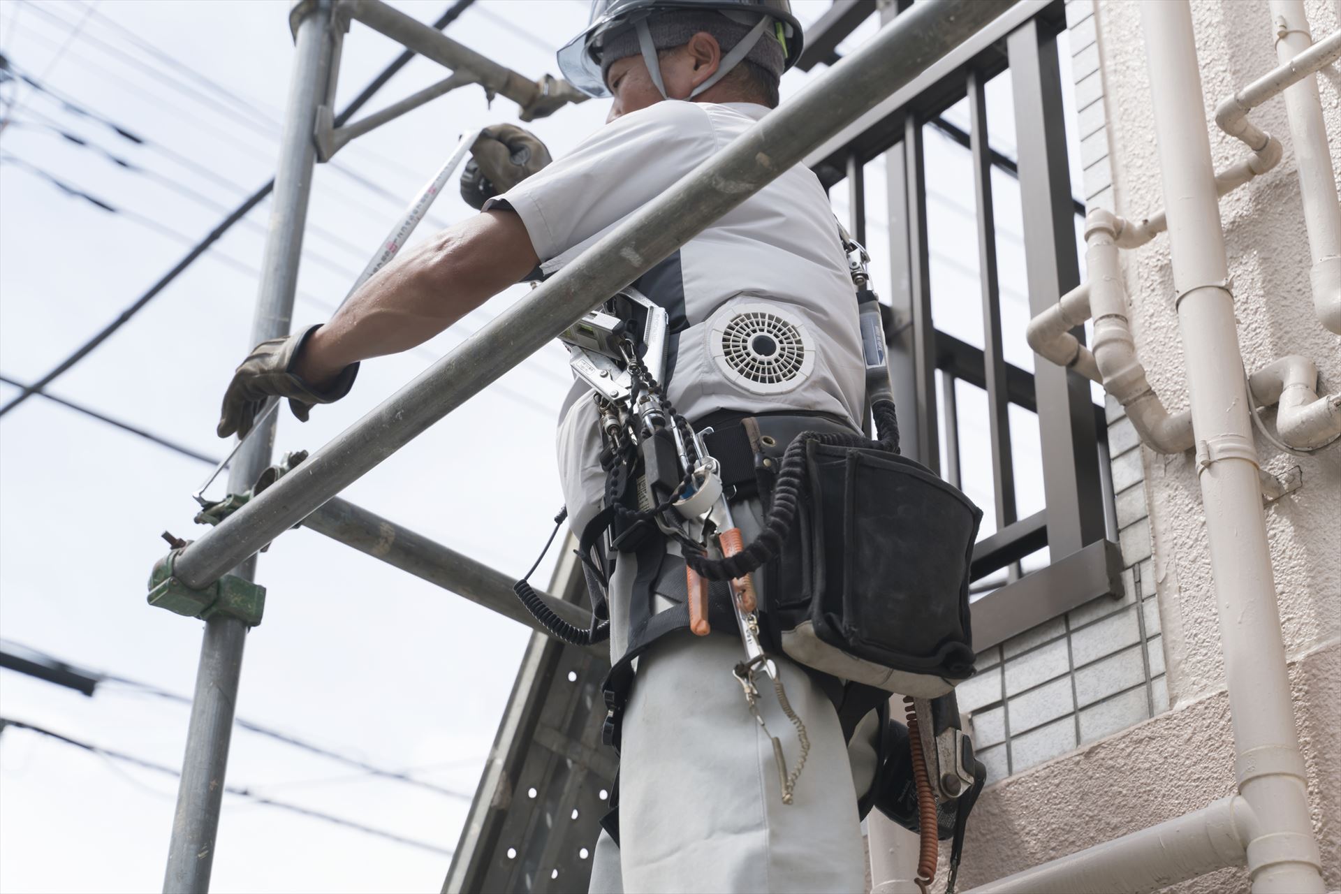 足場工事 | 福島県郡山市の外構工事ならフェイスプランニング株式会社