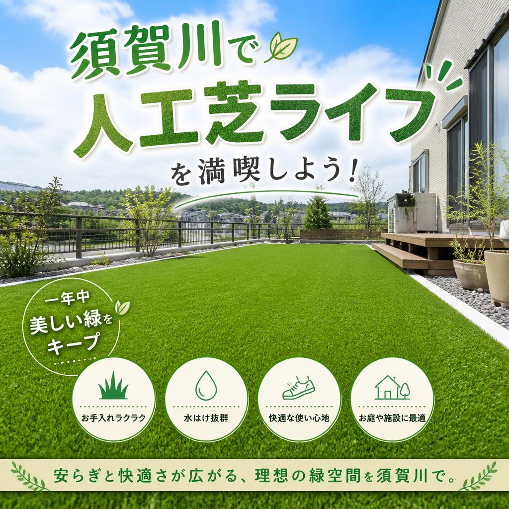 須賀川で人工芝ライフを満喫しよう！